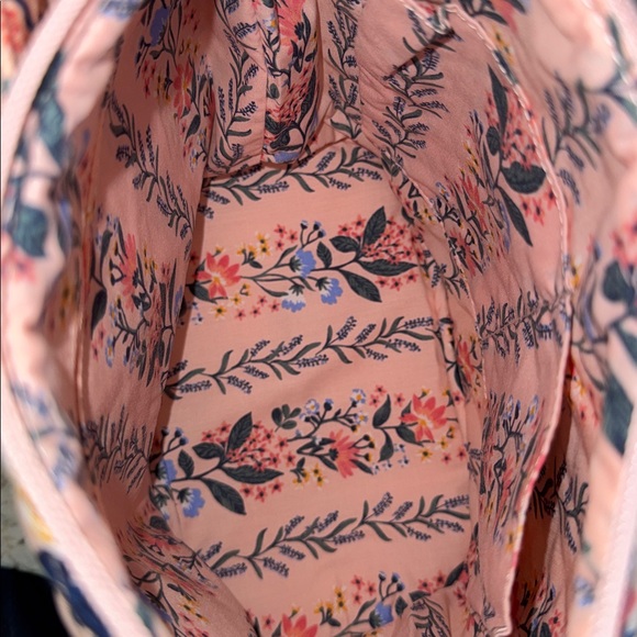 Vera Bradley Quilted Tote Bag in Paradise Coral - Picture 5 of 8